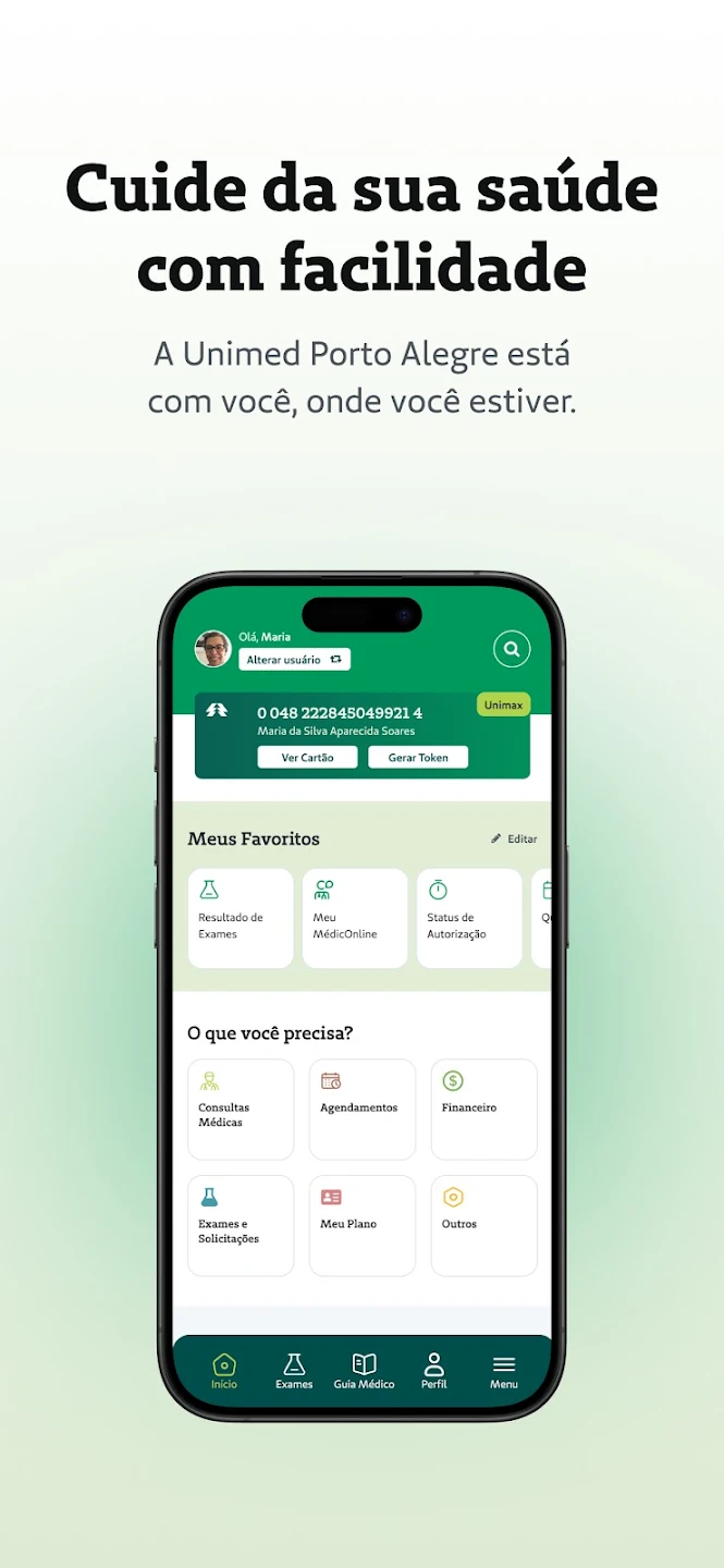App Unimed - Consulta de beneficiários